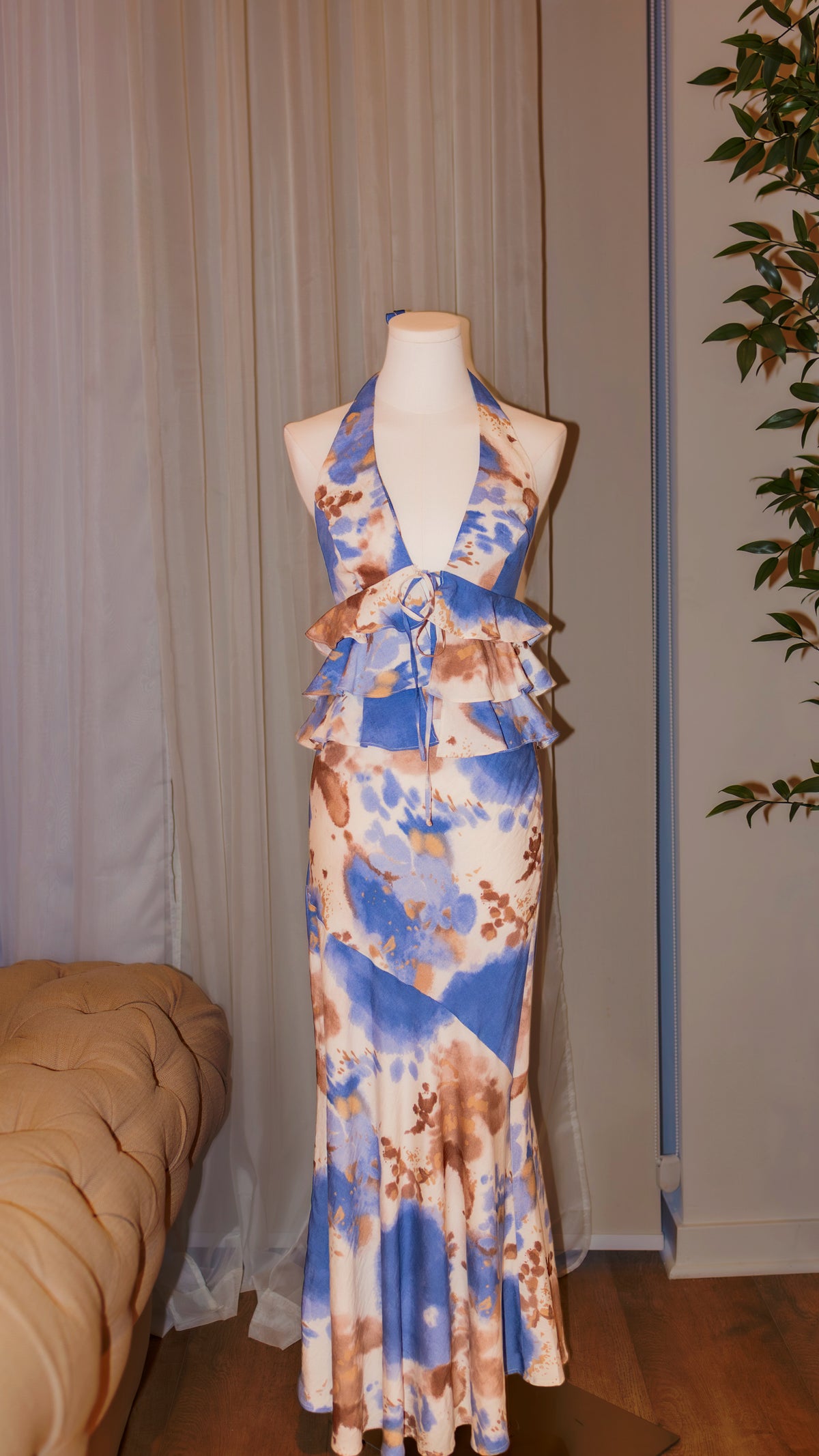 "BAE SHORE" SKIRT SET